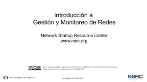 Introducci&oacute;n a la Gesti&oacute;n y Monitoreo de Redes