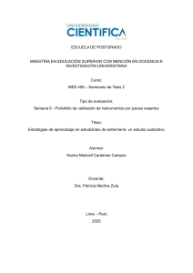 PORTAFOLIO DE VALIDACIÓN DE INSTRUMENTO.KARINA CARDENAS