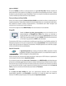 &iquest;Qu&eacute; es NOSQL? Introducci&oacute;n a las Bases de Datos NoSQL