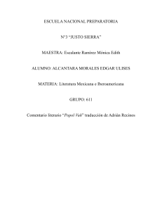 An&aacute;lisis del Popol Vuh: Comentario Literario