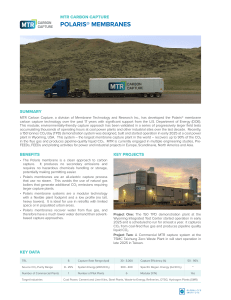 MTR Polaris Membranes: Carbon Capture Technology