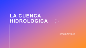 La Cuenca Hidrol&oacute;gica: Introducci&oacute;n y Jerarquizaci&oacute;n