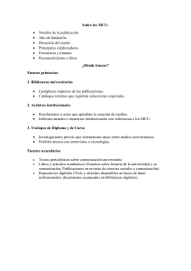 Gu&iacute;a para investigar Medios de Comunicaci&oacute;n Universitarios (MCU)