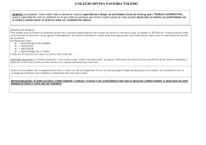 Gu&iacute;a de Trabajo Cooperativo con Combos