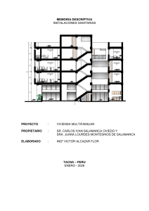 Sanitary Installations Technical Report for Multifamily Housing
