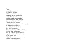 Poema L&iacute;rico: Lomas de Amancay