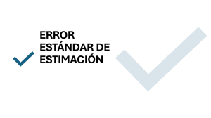 Error Estandar de Estimaci&oacute;n 