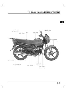 Motorcycle Body Panels & Exhaust System Service Manual