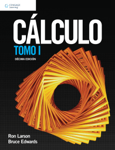 C&aacute;lculo Tomo I Ron Larson-Bruce Edwards