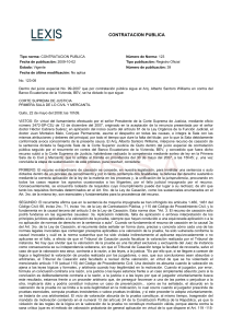 Sentencia Corte Suprema Contrataci&oacute;n P&uacute;blica Ecuador