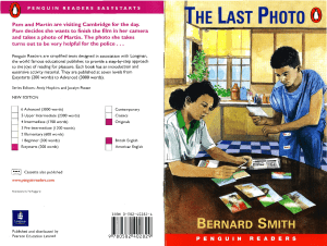 The Last Photo: Penguin Readers Easystarts Teacher's Notes