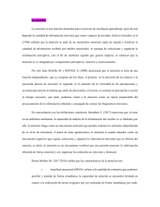 La atenci&oacute;n