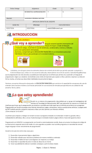 Gu&iacute;a de Aprendizaje: Scratch y Educaci&oacute;n Financiera