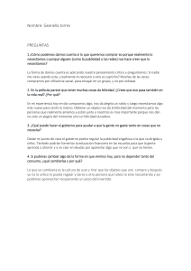 Reflexi&oacute;n sobre el Consumismo y la Felicidad