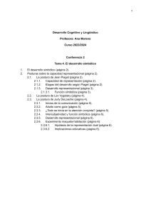 Desarrollo simb&oacute;lico: teor&iacute;as de Piaget, Vygotsky y DeLoache