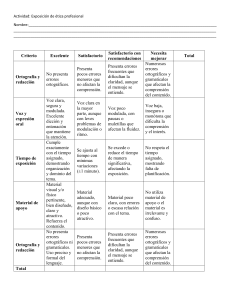 Gu&iacute;a de evaluaci&oacute;n: Exposici&oacute;n de &eacute;tica profesional