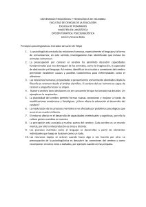 Principios Psicoling&uuml;&iacute;sticos: Extractos de Javier de Felipe