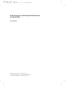 Health Maintenance & Microbial Diseases of Cultured Fishes (3rd Ed)