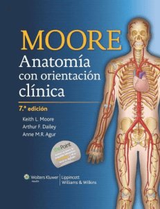 Moore Anatom&iacute;a con orientaci&oacute;n cl&iacute;nica 7&ordf; edici&oacute;n