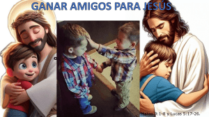 Ganar Amigos para Jes&uacute;s: Lecci&oacute;n B&iacute;blica