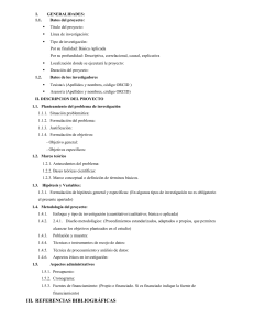 Plantilla de Propuesta de Investigaci&oacute;n Acad&eacute;mica