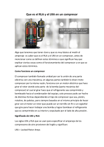 RLA y LRA en Compresores: Definici&oacute;n y Diagn&oacute;stico