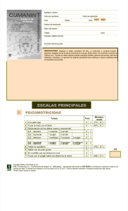 CUMANIN: Cuaderno de anotaci&oacute;n para evaluaci&oacute;n infantil