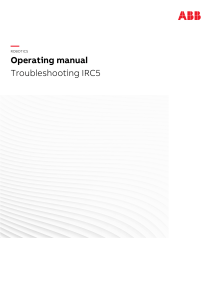 ABB IRC5 Troubleshooting Manual