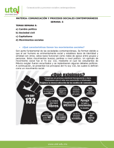 Comunicaci&oacute;n y procesos sociales contempor&aacute;neos - Semana 5