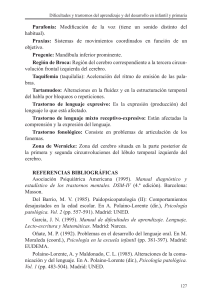 Dificultades y trastornos del aprendizaje en infantil y primaria