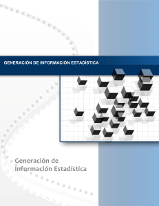 manual generacion estadistica