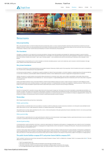 Business Structures in Cura&ccedil;ao | TripleTrust Guide