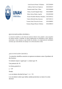 Notaci&oacute;n Cient&iacute;fica: Explicaci&oacute;n y Ejemplos