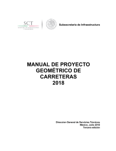 Manual Proyecto Geom&eacute;trico Carreteras 2018 SCT