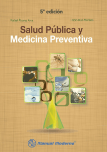 Salud P&uacute;blica y Medicina Preventiva 5&ordf; edici&oacute;n