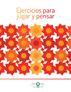 Ejercicios para jugar y pensar - Libro de ejercicios OEI