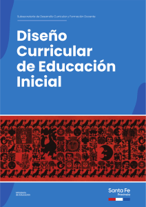 Dise&ntilde;o Curricular Educaci&oacute;n Inicial Santa Fe 2023