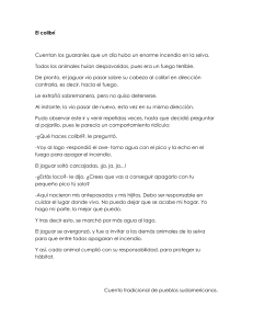 El colibr&iacute;: Cuento tradicional