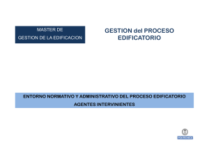 TEMA.1.1 ENTORNO NORMATIVO Y ADMINISTRATIVO. AGENTES INTERVINIENTES