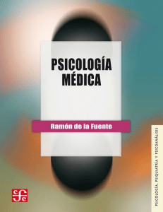 Psicolog&iacute;a M&eacute;dica - Libro de texto de Ram&oacute;n de la Fuente
