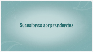 Sucesiones sorprendentes: Fibonacci y el n&uacute;mero &aacute;ureo