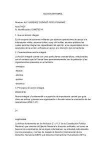 Acci&oacute;n Integral: Definici&oacute;n, Principios y Historia Militar