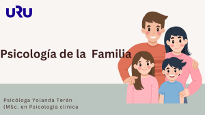 Psicolog&iacute;a de la Familia - Libro de texto