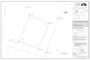 Plano 3: Levantamiento Urbano UAM Azcapotzalco