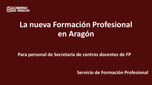 Nueva Formaci&oacute;n Profesional en Arag&oacute;n