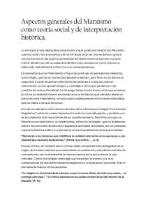 Aspectos generales del Marxismo como teor&iacute;a social e interpretaci&oacute;n hist&oacute;rica