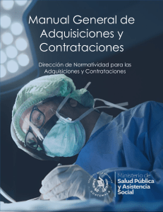 Manual General de Adquisiciones y Contrataciones del MSPAS
