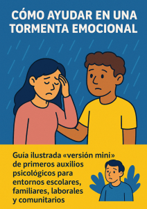Gu&iacute;a de primeros auxilios psicol&oacute;gicos: C&oacute;mo ayudar en una tormenta emocional