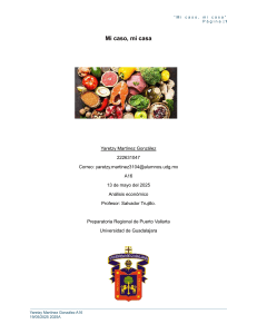 An&aacute;lisis de h&aacute;bitos alimenticios: Estudio de caso de la familia Mart&iacute;nez