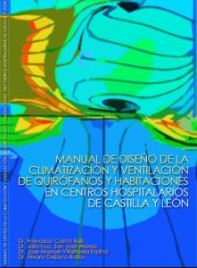 Manual de Dise&ntilde;o de Climatizaci&oacute;n y Ventilaci&oacute;n de Quir&oacute;fanos y Habitaciones Hospitalarias